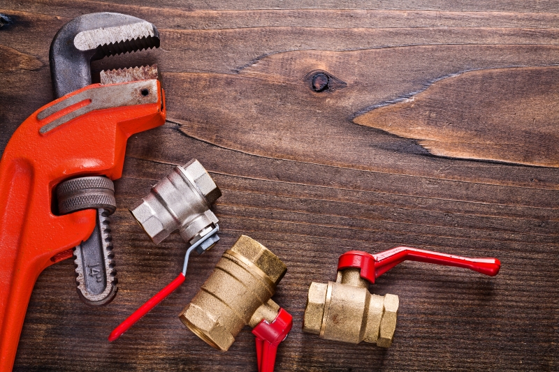 Commercial plumbing work in a Fulham business