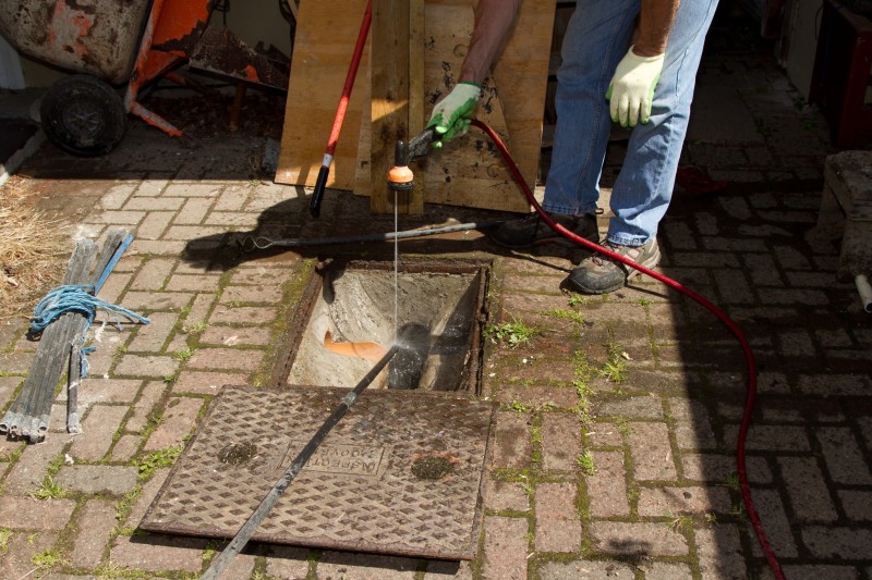 Drain repair work in Fulham